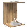 vidaXL Tavolo laterale Rovere artigianale 45 x 40 x 62,5 cm