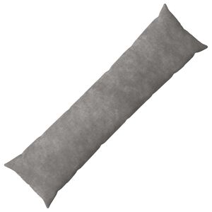vidaXL Federa HEERLEN Grigio Chiaro 40 x 145 cm Fleece in microfibra