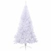 vidaXL Albero di Natale artificiale Bianco 180 cm PVC e Acciaio