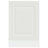 vidaXL Pannello Lavastoviglie Kalmar Bianco 45x1,5x67 cm in Truciolato