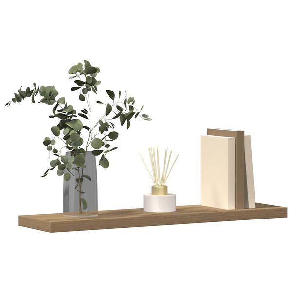 vidaXL Mensole Parete 4pz Rovere Artigianale 40x10x1,5cm in Truciolato