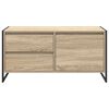 vidaXL Mobile TV Sonoma 100 x 36 x 49.5 cm Legno multistrato