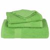 vidaXL Asciugamani 10 pz FROGN Verde Mela 100x200 cm 100% Cotone