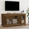 vidaXL Mobile Porta TV Ambra 103x36,5x52 cm in Legno Massello di Pino