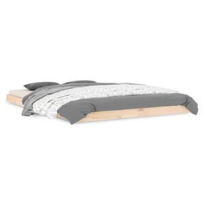 vidaXL Giroletto senza Materasso 140x200 cm in Legno Massello di Pino