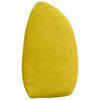 vidaXL Cuscino per Schiena Giallo 160 x 24 x 50 cm Velluto