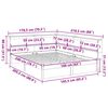 vidaXL Letto Libreria senza Materasso 160x200 cm in Legno di Pino