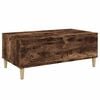 vidaXL Tavolino da Salotto Rovere Fumo 90x50x36,5 cm Legno Multistrato