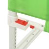 vidaXL Sponda Letto di Sicurezza per Bambini Verde 160x25cm in Tessuto