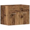 vidaXL Mobile Lavabo Bagno Legno Antico 60x38,5x46 cm in Truciolato
