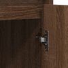 vidaXL Credenza Rovere Marrone 85x34x76 cm in Legno Multistrato