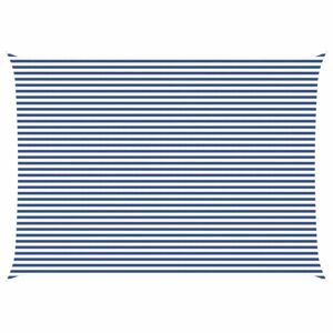 vidaXL Vela da ombra solare Blu e Bianco 7 x 5 m