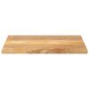 vidaXL Piano per Tavolo 70x50x3,8 cm Rettangolare Legno Massello Mango