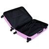 vidaXL Set Valigie Trolley a Custodia Rigida 2 pz Rosa in ABS