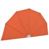 vidaXL Tenda Laterale per Terrazza Pieghevole Terracotta 200 cm