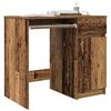 vidaXL Scrivania Legno Antico 86x49x76 cm in Legno Multistrato