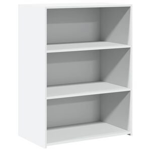 vidaXL Credenza Bianca 70x41x93 cm in Legno Multistrato