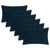 vidaXL Federa 6 pz HEERLEN Blu navy 50 x 80 cm