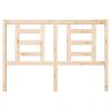 vidaXL Testiera per Letto 146x4x100 cm in Legno Massello di Pino