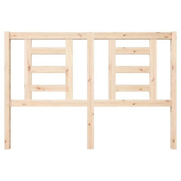 vidaXL Testiera per Letto 146x4x100 cm in Legno Massello di Pino