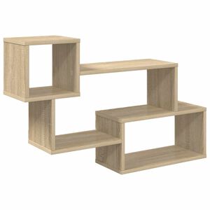 vidaXL Mensola sospesa A parete Marrone 87 x 20 x 55 cm