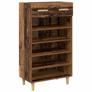 vidaXL Mobile per scarpe 60 x 35 x 105 cm Legno ingegnerizzato