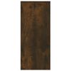 vidaXL Credenza Rovere Fumo 102x33x75 cm in Truciolato