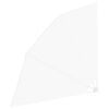 vidaXL Schermo di Privacy per Balcone Bianco 210 x 210 cm Tessuto