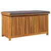 vidaXL Scatola Cuscini da Esterno 113x50x60,5 cm Legno Massello Acacia