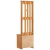 vidaXL Albero da Ingresso SANDNES 45x40x159,5 cm in Legno di Pino