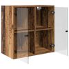 vidaXL Armadietto a muro Legno vecchio 68 x 37 x 68,5 cm