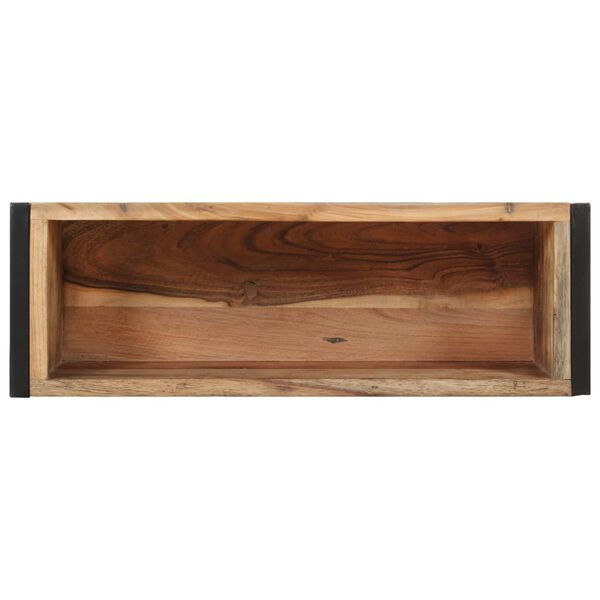 vidaXL Fioriera 60x20x68 cm in Legno Massello di Recupero