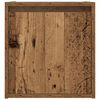 vidaXL Comodino a Muro Legno Antico 38x34x40 cm