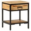 vidaXL Comodino con cassetto Marrone 40 x 35 x 50 cm