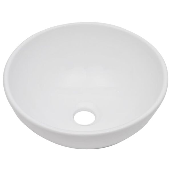 vidaXL Set Mobili da Bagno 2 pz Ceramica Grigio