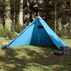 vidaXL Tenda Familiare Tipi per 7 Persone Blu Impermeabile