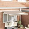 vidaXL Telo di ricambio per tenda da sole Beige 235 x 195 cm