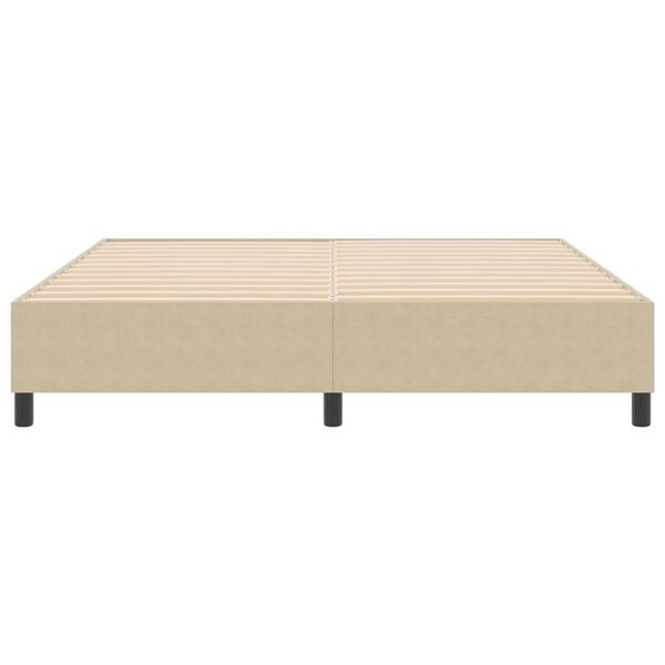 vidaXL Struttura letto piattaforma Grigio Verde 180 x 200 cm Tessuto