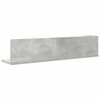 vidaXL Mensole a Muro 2pz Grigio Cemento 75x16,5x16,5 cm in Truciolato