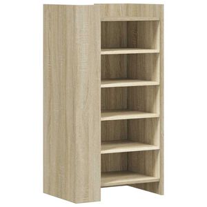 vidaXL Scarpiera Rovere Sonoma 52x37,5x100 cm in Legno Multistrato