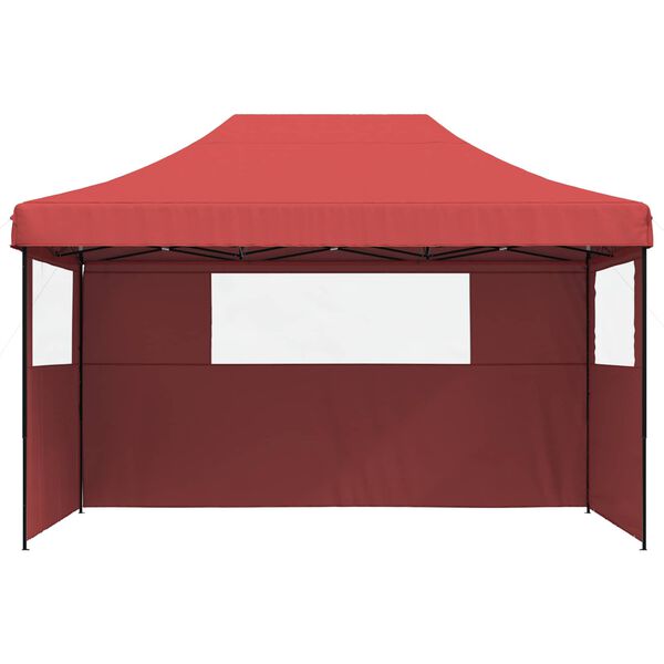 vidaXL Tenda Party Borgogna 292 x 440 x 315 cm Tessuto Oxford