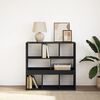 vidaXL Libreria/Divisorio Nero 100x33x94,5 cm