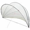 vidaXL Dome Piscina 500 x 500 x 236 cm Grigio e arancione