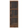 vidaXL Credenza Legno vecchio 35 x 37 x 109 cm Legno multistrato