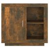 vidaXL Credenza Rovere Fumo 80x40x75 cm