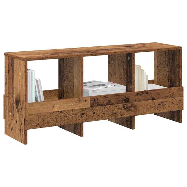 vidaXL Scaffale per riviste Legno vecchio 102 x 30 x 45 cm