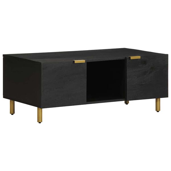 vidaXL Tavolino da Salotto Nero 100x54x40 cm in Legno Multistrato