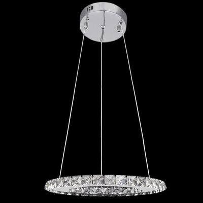 Lampadario LED cristallo a forma di anello 13 W