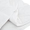 vidaXL Duvet Invernale con cuscino 2 pcs Bianco Piuma d'anatra