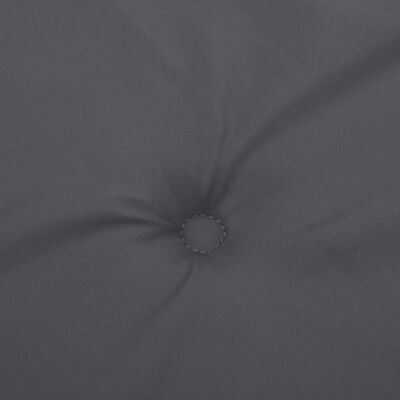vidaXL Cuscino per Sdraio Antracite (75+105)x50x3 cm